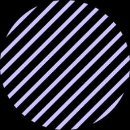 Purple Lined Circle